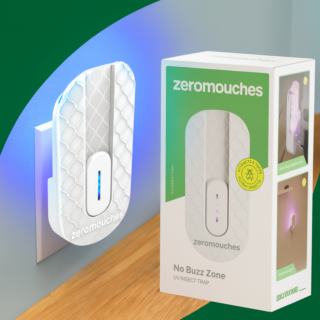 Zero Mouches — piège UV et coffret